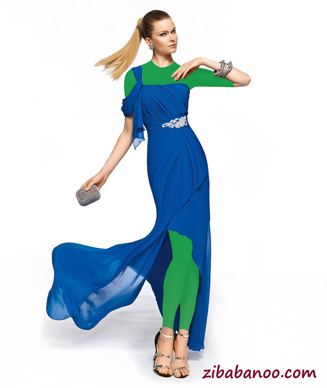 جدیدترین مدل لباس مجلسی آبی رنگ , زیباترین مدل لباس مجلسی آبی رنگ , لباس مجلسی آبی رنگ 